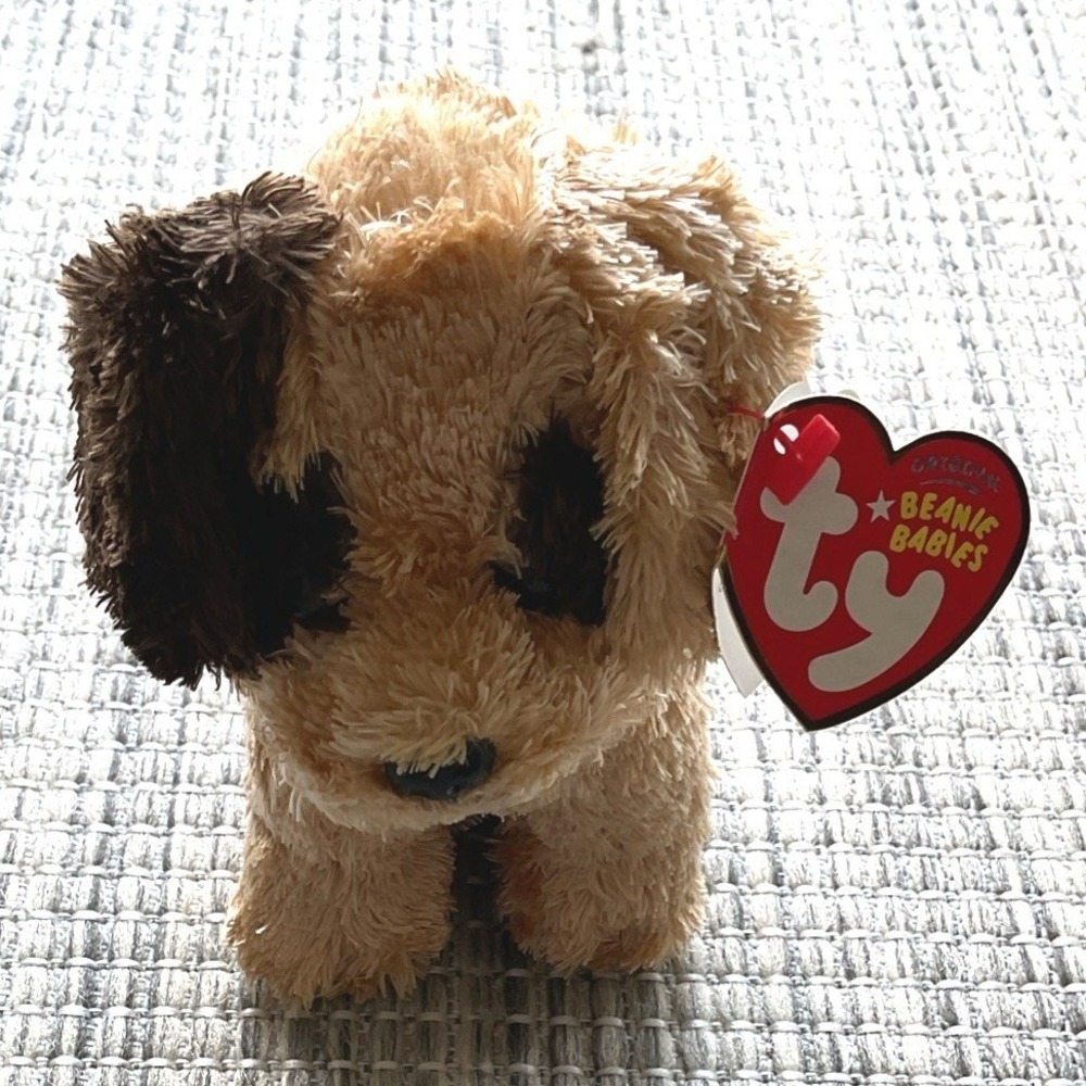 Ty Beanie Babies Deputy The Dog 5" Plush New w Tags